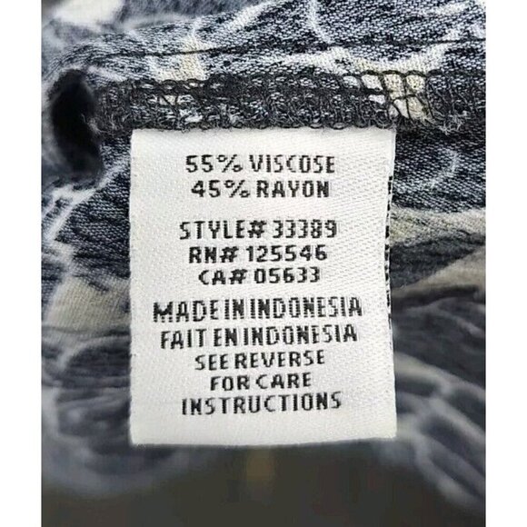 Habitat Clothes To Live In Black And Gold Floral Tank Dress Shark Hem Size Small - Picture 6 of 12